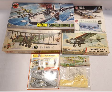 Airfix, a boxed 1:72 Scale Military Aviation Group. Although unchecked for completeness condition appears Good to Good Plus w