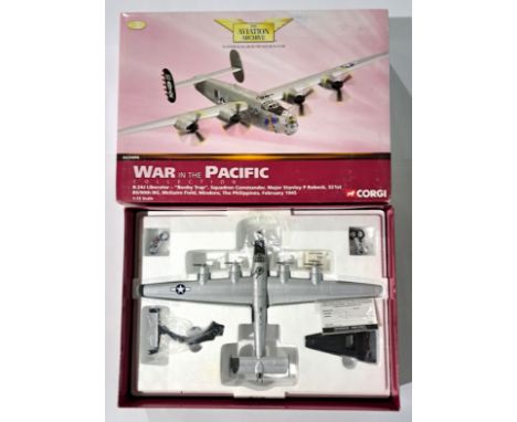 Corgi Aviation Archive, a boxed 1/72nd scale AA34006 (War in the Pacific Collection) B-24J Liberator - "Booby Trap" Sqn Comma