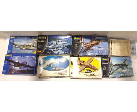 Revell, a boxed Mixed Scale Military Aviation Group. Although unchecked for completeness condition appears Good to Good Plus 