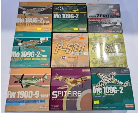 Dragon Wings a boxed military aircraft 1:72 scale group. Although unchecked for completeness condition appears generally Good