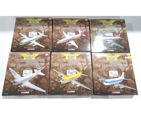 Corgi Aviation Archive a boxed civilian aircraft 1:144 scale group. Although unchecked for completeness condition appears gen