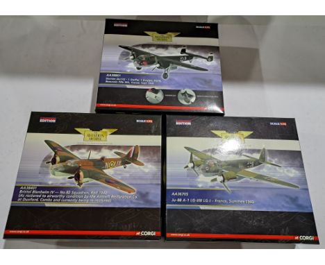Corgi Aviation Archive a boxed military 1:72 scale group. Although unchecked for completeness condition appears generally Goo