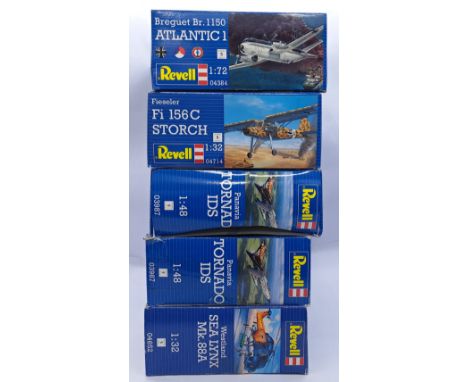 Revell a boxed mixed scale aircraft group. Conditions appear Good to Near Mint (most boxes appear still sealed, most parts st