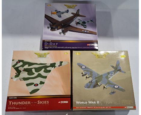 Corgi Aviation Archive a boxed military 1:144 scale group. Although unchecked for completeness condition appears generally Go