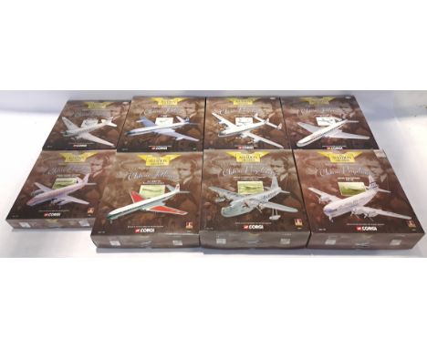 Corgi Aviation Archive, a boxed Group of 1:144 Scale Classic Airliners. Although unchecked for completeness condition appears