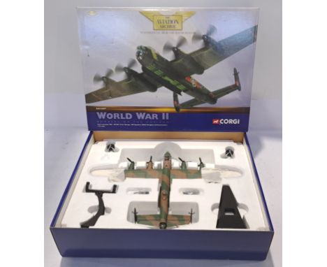 Corgi Aviation Archive World War II Bombers on the Horizon AA32607&nbsp;Avro Lancaster&nbsp;MkI&nbsp;- W4783,&nbsp;1:72 scale