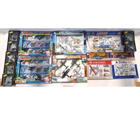 Maisto, Realtoy, Redbox &amp; Similar, a boxed Group of Mixed Scale Aircrafts. Although unchecked for completeness condition 