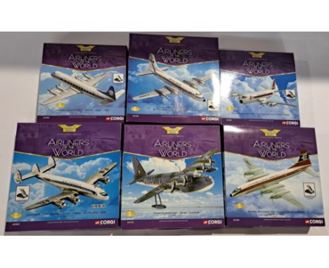Corgi Aviation Archive a boxed civilian aircraft 1:144 scale group. Although unchecked for completeness condition appears gen