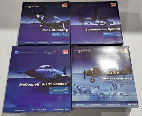 Hobby Masters a boxed 1:72/1:48 scale military aircraft group. Although unchecked for completeness condition appears generall
