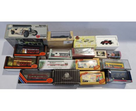 Corgi, Burago, EFE a boxed mixed scale, mixed vehicle group. Conditions generally appear Good Plus to Excellent (unchecked fo