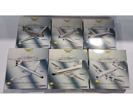 Corgi Aviation Archive a boxed civilian aircraft 1:144 scale group. Although unchecked for completeness condition appears gen