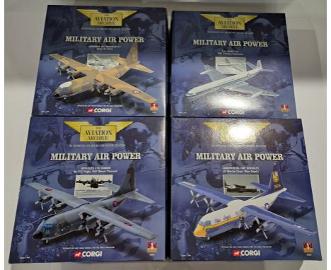 Corgi Aviation Archive a boxed military 1:144 scale group. Although unchecked for completeness condition appears Good to Good