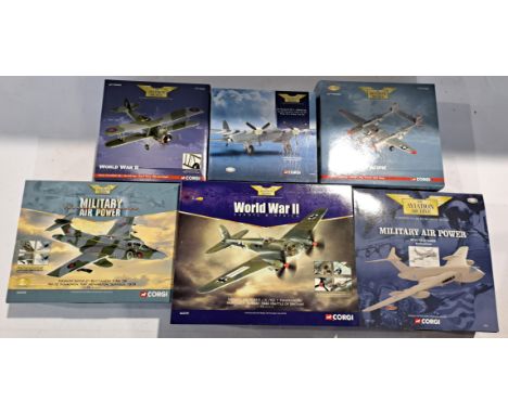 Corgi Aviation Archive a boxed military 1:72/1:144 scale group. Although unchecked for completeness condition appears general