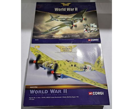 Corgi Aviation Archive a boxed military 1:72 scale pair. Although unchecked for completeness condition appears generally Good
