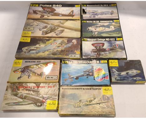 Heller, a boxed 1:72 Scale Military Aviation Group. Although unchecked for completeness condition appears Fair Plus to Good P