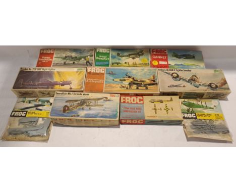 Frog, a boxed 1:72 Scale Military Aviation Group. Although unchecked for completeness condition appears Fair to Good within g