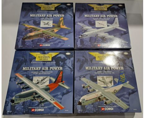 Corgi Aviation Archive, a boxed military 1:144 scale group. Although unchecked for completeness condition appears generally G