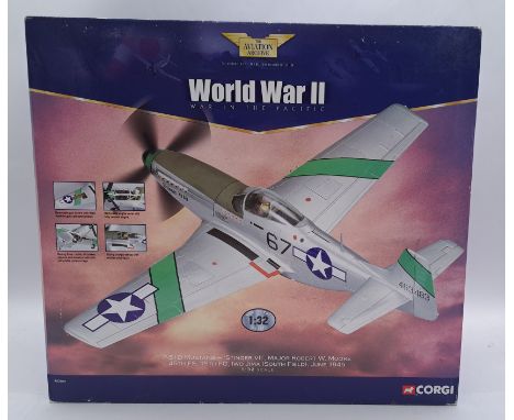 Corgi "Aviation Archive" a boxed 1/32nd scale Military Aircraft comprising of AA34406 (Deluxe Series) a P51D Mustang "Jersey 