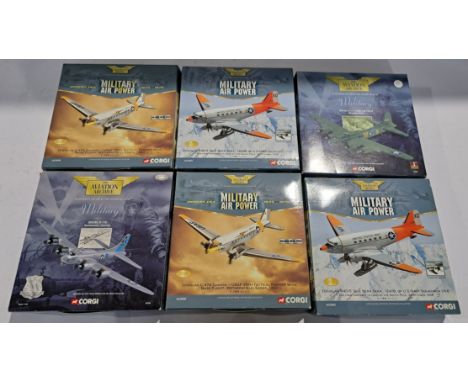 Corgi Aviation Archive a boxed military 1:144 scale group. Although unchecked for completeness condition appears generally Go