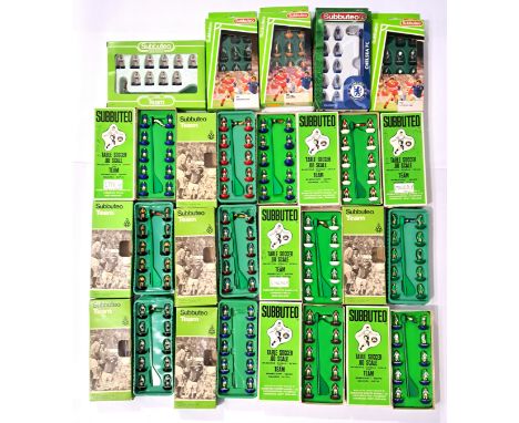 Subbuteo Table Football, a boxed Team group to include Northern Ireland, Newcastle United and others. Nothing has been checke