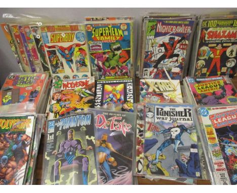 DC Super Team, Justice League America, V Men, Marvel and others from around the 1970s to include first editions from the 1980
