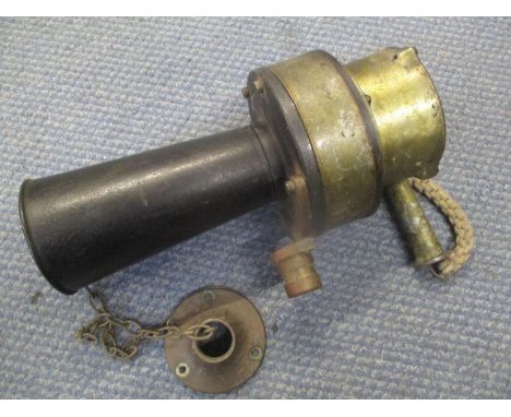 A vintage Klaxon car horn 