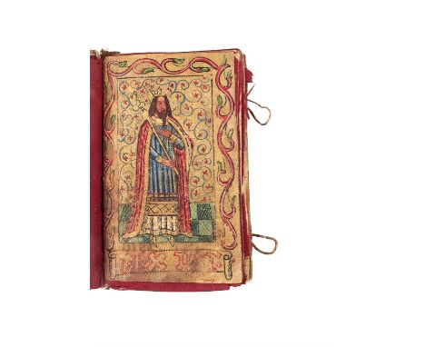Ɵ Collection of Biblical readings, in Latin, modern illuminated manuscript on parchment attempting to emulate a late medieval