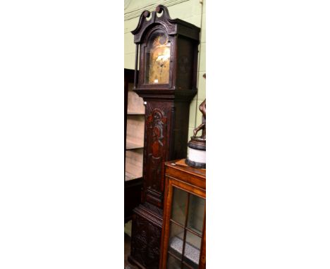 An 18th century longcase clock, Tobias Fletcher, Barnsley