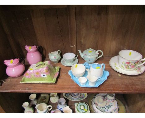 ROYAL WINTON BREAKFAST SET, also Paragon "Rosetta" breakfast set, patent "Cosy" small and medium water jugs and contents of s