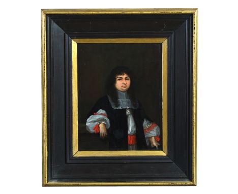 Central European School, mid 17th Century  Portrait of Eliaz Gerdeler (1630-1693), Prelate of Nuremberg, three-quarter length