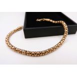 Rose Gold on Sterling Silver Bracelet New with Gift Pouch