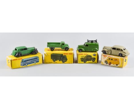 A Quantity of Dinky Toys, including - No. 282 Duple Roadmaster Coach, No. 480 Bedford 10c Van Kodak, No. 670 Armoured Car, an