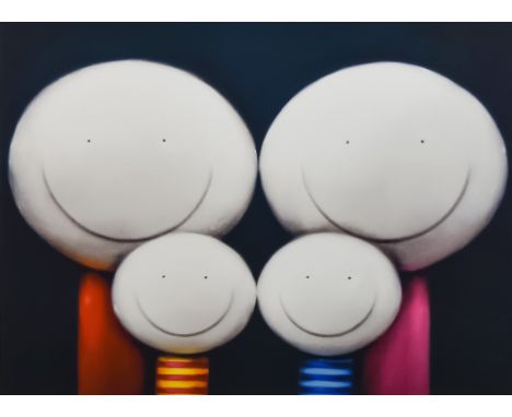 ***Doug Hyde (Born 1972) - Limited Edition Coloured Print - "The Family", No. 271/595, signed and titled, 21ins x 28ins, in m