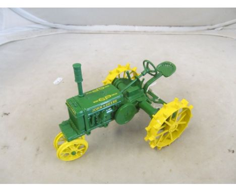 A John Deere Wide Tread Tractor