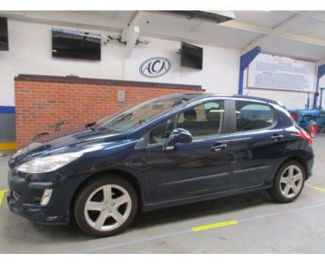 Make &amp; Model: Peugeot 308 SDate of Reg: SG09 YODColour: Bluecc: 1397MoT: 07-09-2021Fuel Type: PETROLMileage: 89kTransmiss