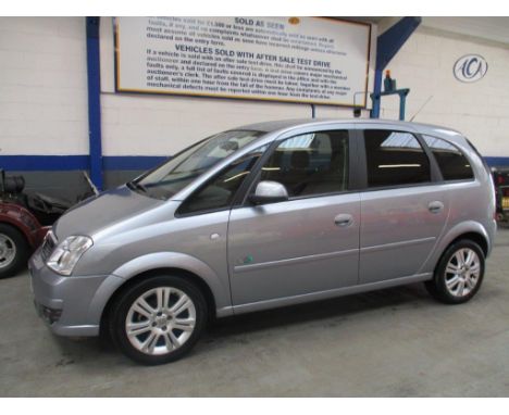 Make &amp; Model: Vauxhall Meriva ActiveDate of Reg: AU06 ZZHColour: Silvercc: 1364MoT: 01-03-2022Fuel Type: PETROLMileage: 8