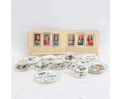 A Wedgwood Etruria pattern doll's tea service 