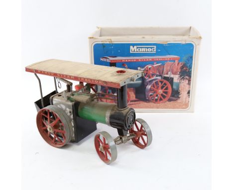 A Vintage boxed Mamod TE1A steam tractor traction engine 