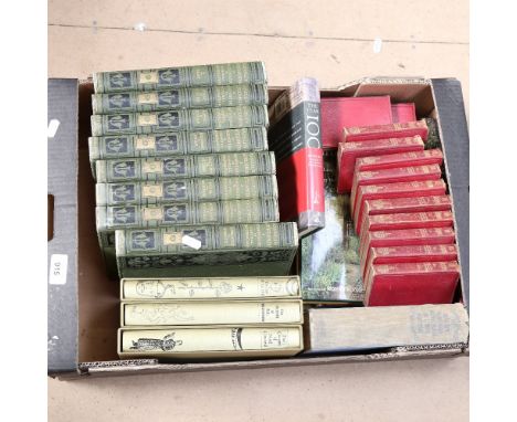 Various books, including Cassell's Encyclopedia, Shakespeare etc (boxful) 
