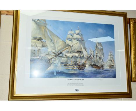 A QUANTITY OF MARITIME INTEREST PICTURES AND PRINTS, etc, to include limited edition prints by Richard Grenville, a mezzotint