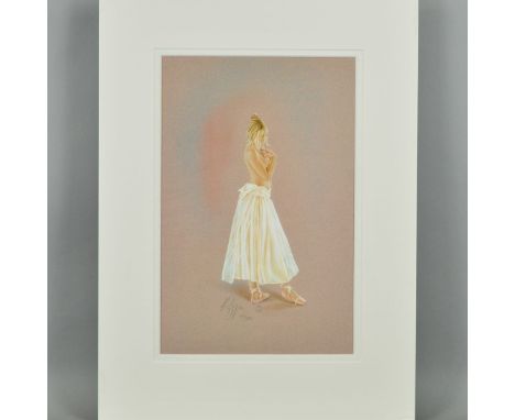 KAY BOYCE (BRITISH CONTEMPORARY), a limited edition print of a scantily clad woman, 55/295 signed and numbered in pencil with