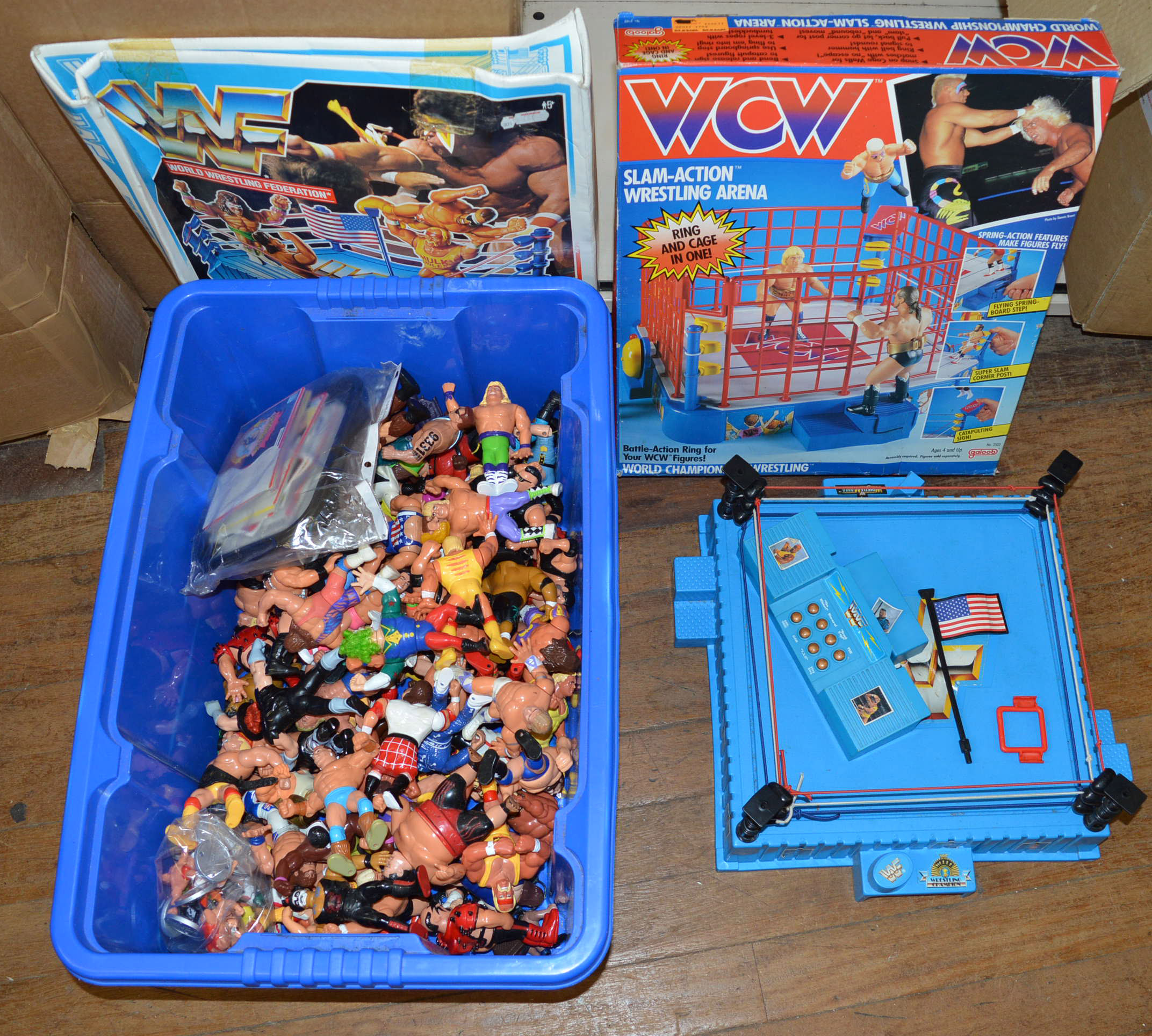 wcw galoob ring