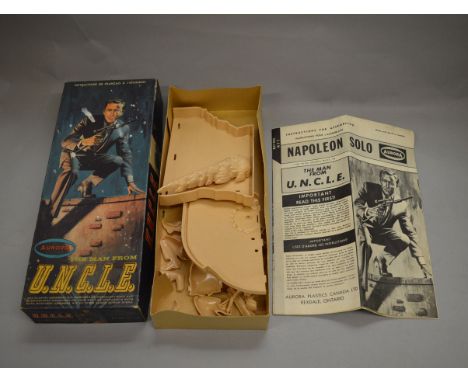 Aurora The Man From UNCLE Napoleon Solo model kit. Unstarted and appears complete with instructions, not checked, in G box.
