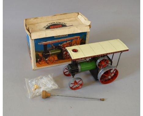 Mamod TE1a Steam Tractor. Appears G, boxed.