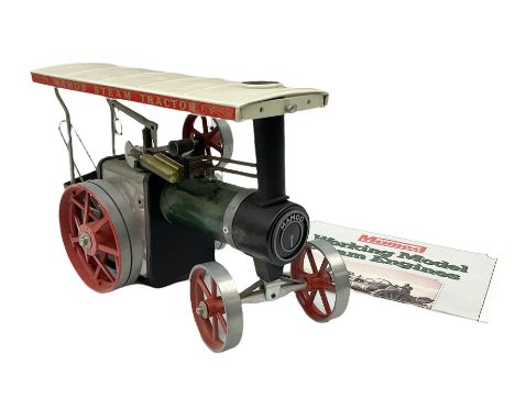 Mamod steam tractor, model no. TE1a, L25cm