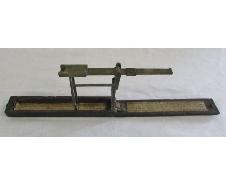 Early 19th Century guinea/sovereign pocket scales by A Wilkinson Kirkby Liverpool (af)