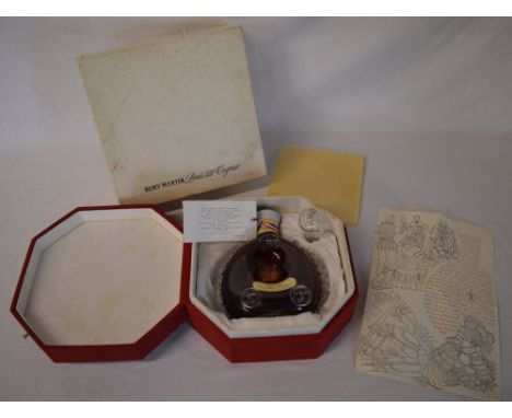 Remy Martin 'Grande Champagne' Louis XIII bottle of cognac with box and fold out leaflet