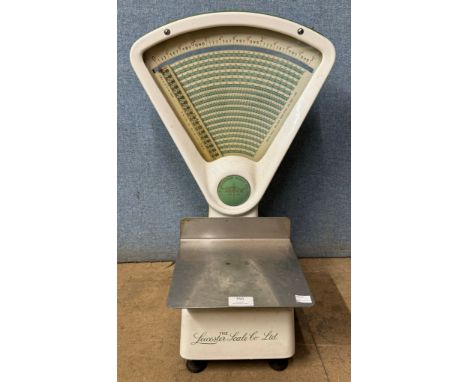 A set of Leicester Scale Co. Weighmaster scales 