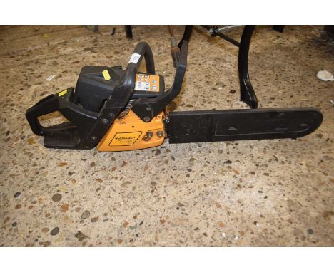 A McCulloch petrol chainsaw