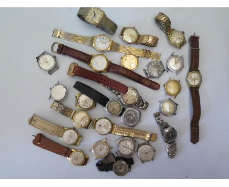 A  Large Selection of Wristwatches including Nidor, B. Jobin, Bernex, Rotary, Victor, Pilot, Royce etc. 